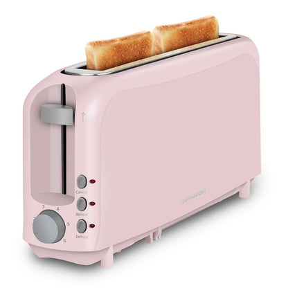 Ultra-thin slicer toaster suitable for any kitchen space, with 6 levels of toasting control.